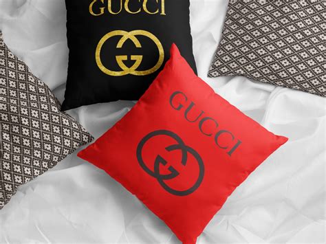 gucci pillow fake|designer luxury decorative pillows.